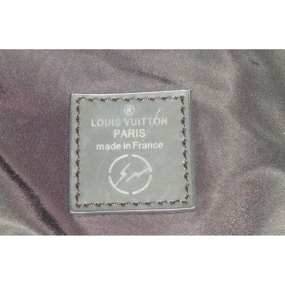 Louis Vuitton × Fragment Design Monogram Macassar Cabas Black Leather Tote - Picture 11 of 11